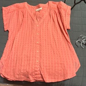 Loft short sleeve shirt